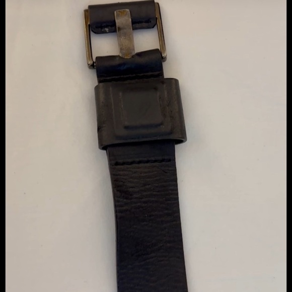 Diesel Men’s Black Gold Belt Size 32 - Picture 7 of 9
